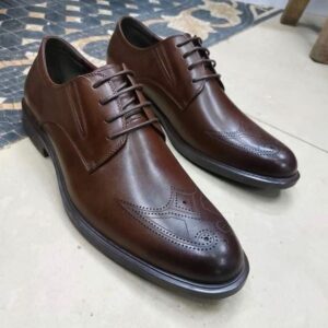Formal Italian Men’s Leather Shoes- Classic Brown